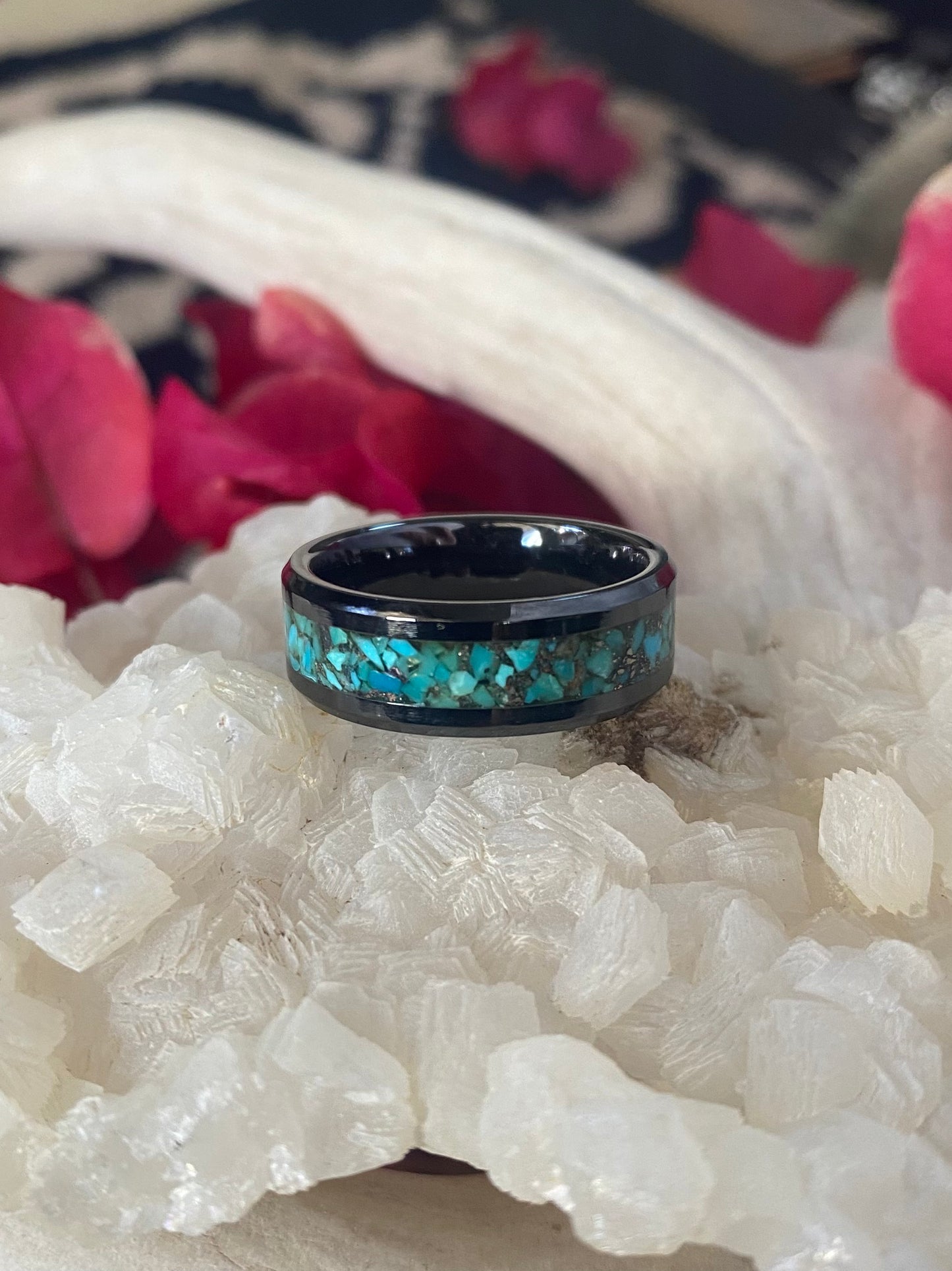 Men’s Turquoise Inlay Ring