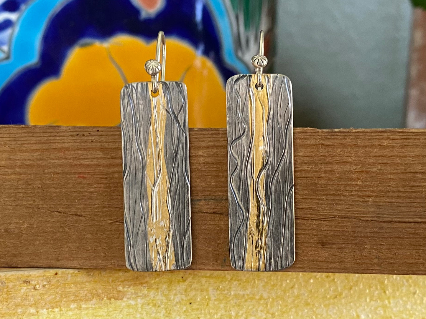 Keum Boo Dangle earrings