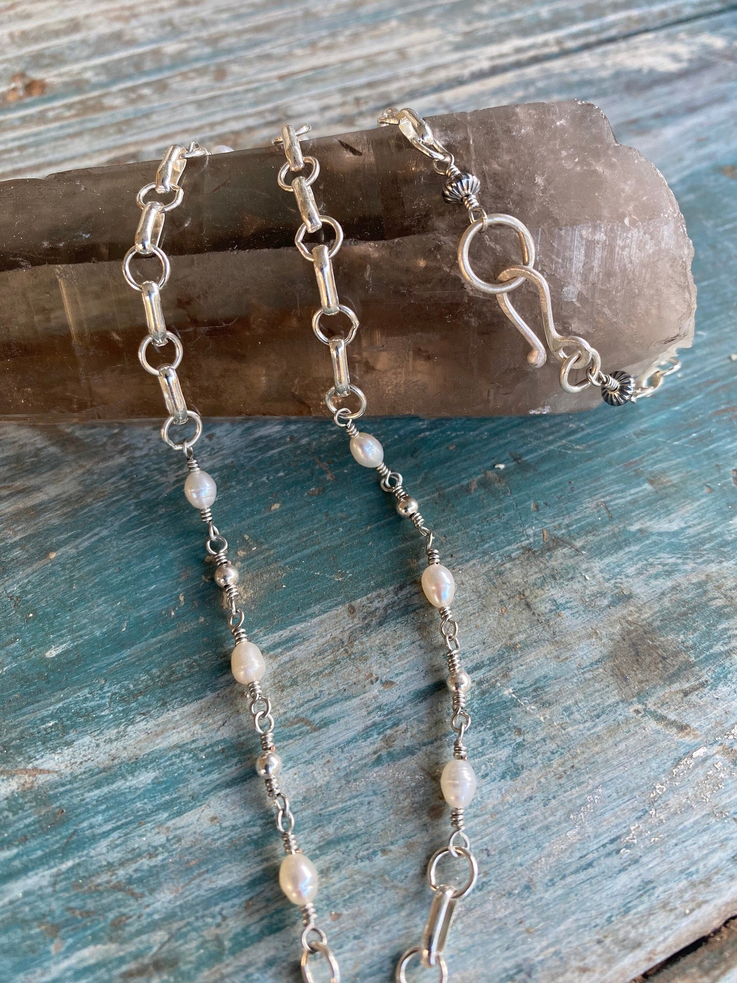 Sleeping Beauty Turquoise Beaded Necklace
