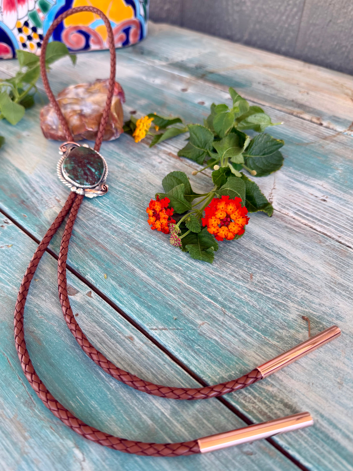 Men’s Bisbee Turquoise Bolo Tie