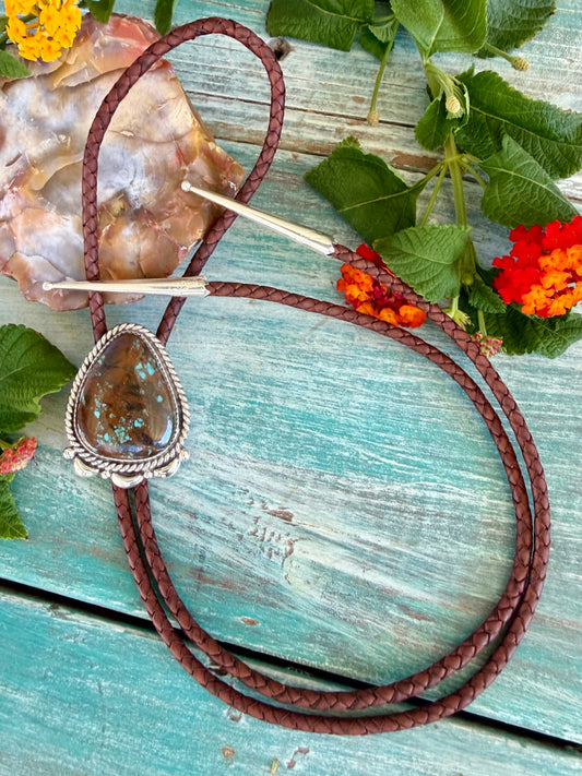 Women’s Bisbee Turquoise Bolo Necklace