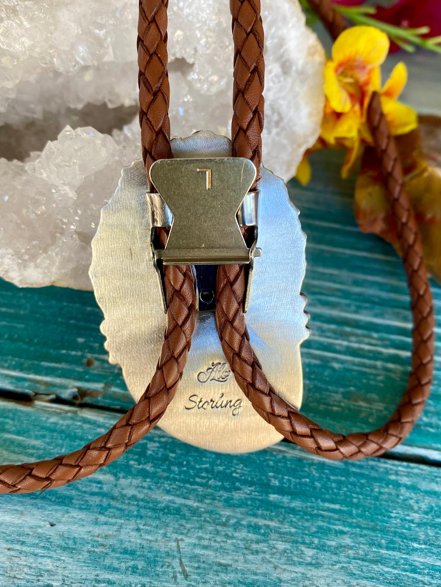 Men’s Coral Bolo Tie