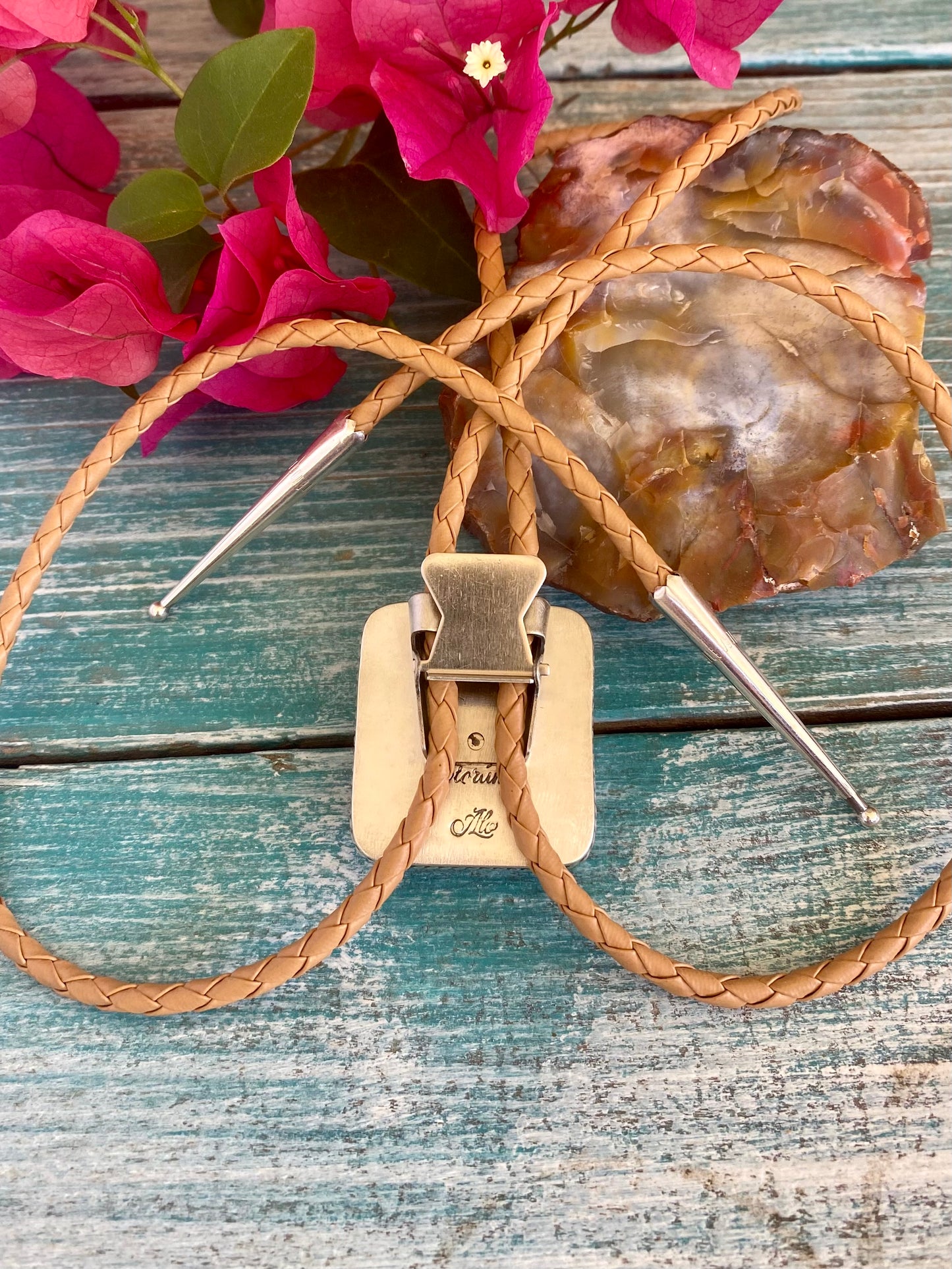 Women’s Chalcedony Bolo Necklace
