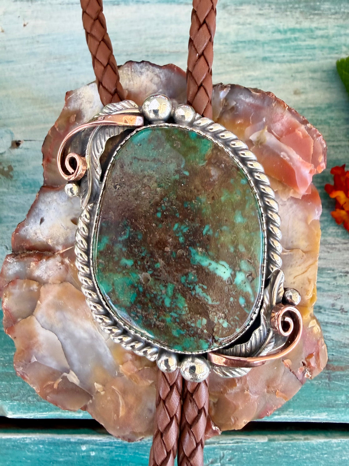 Men’s Bisbee Turquoise Bolo Tie
