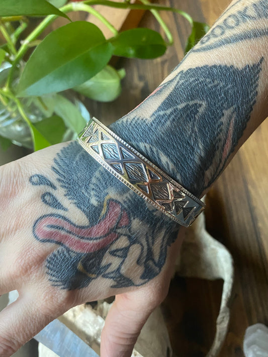 Stamped Pattern Cuff