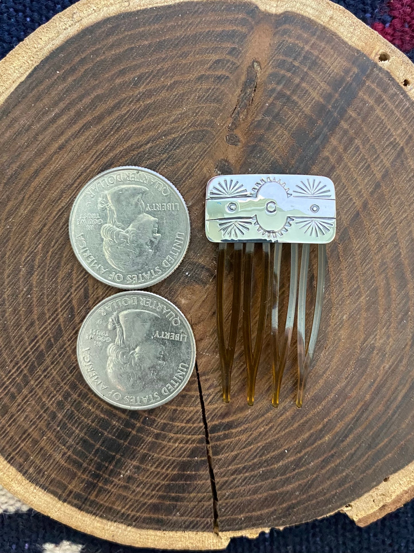 Mini Silver Hair Clips