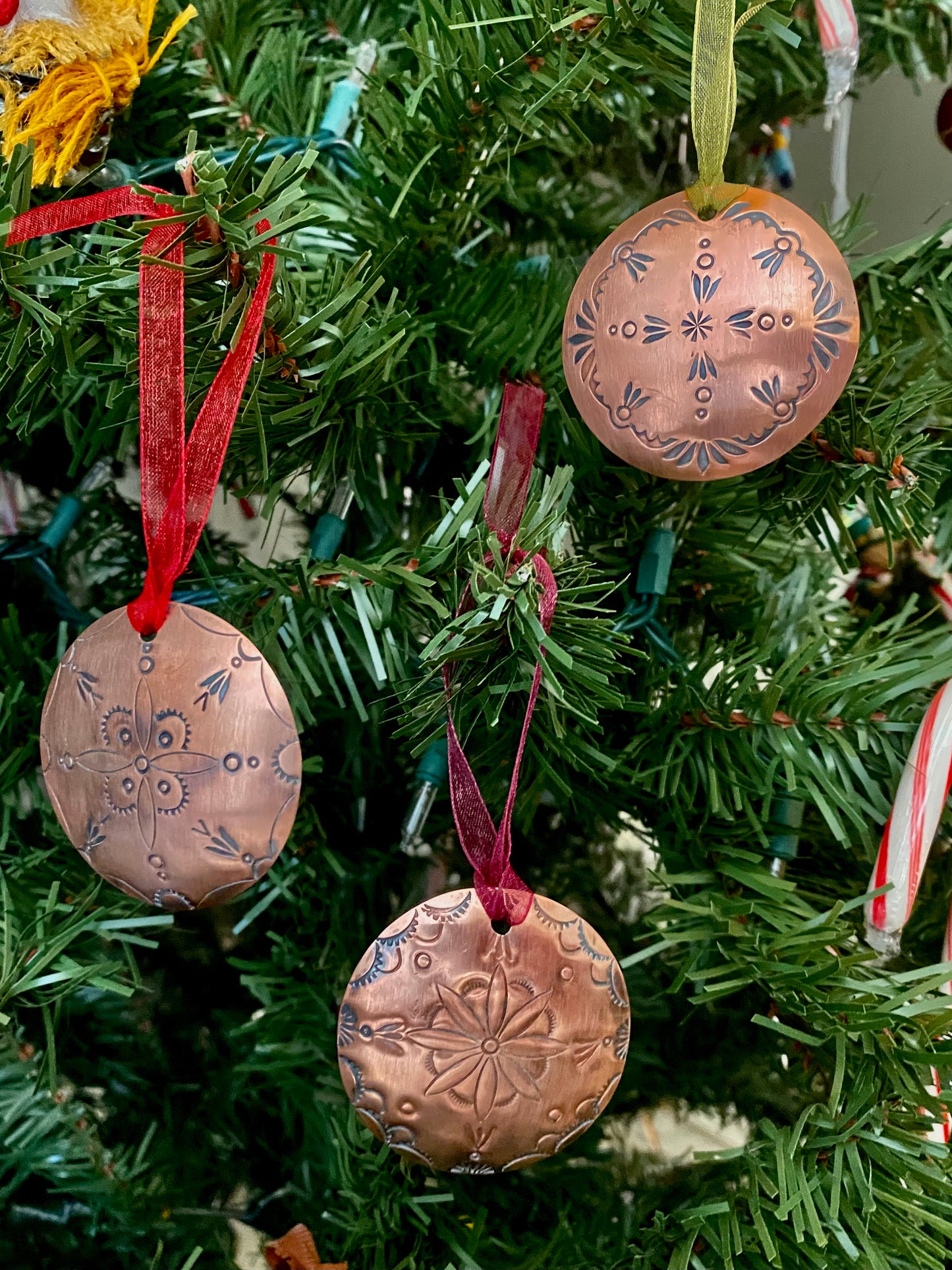 Copper Ornament Set