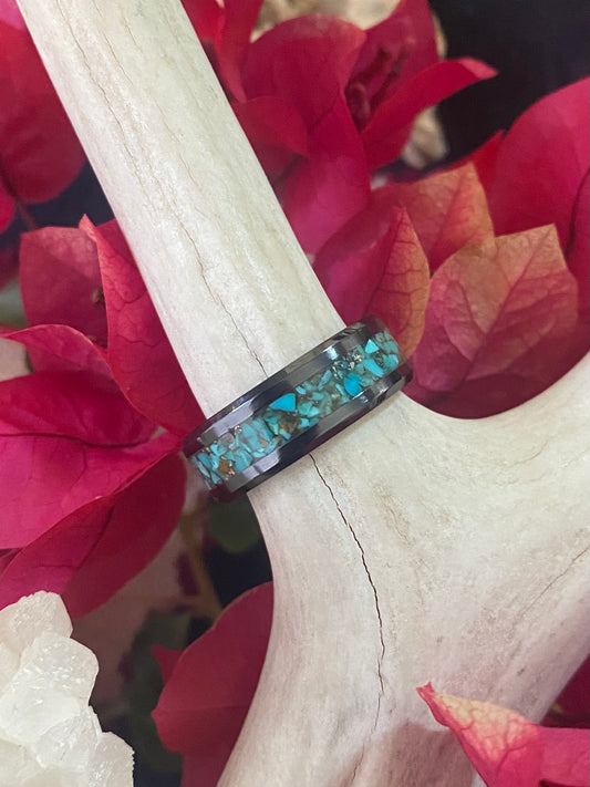 Men’s Turquoise Inlay Ring