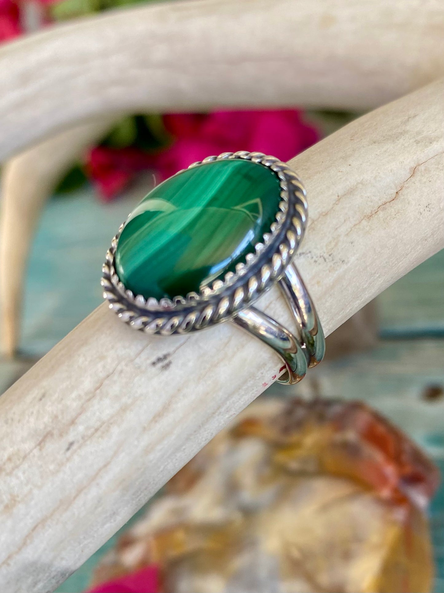 Malachite Ring