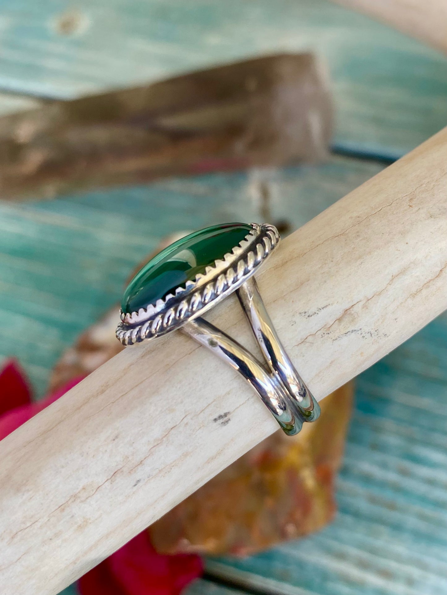 Malachite Ring