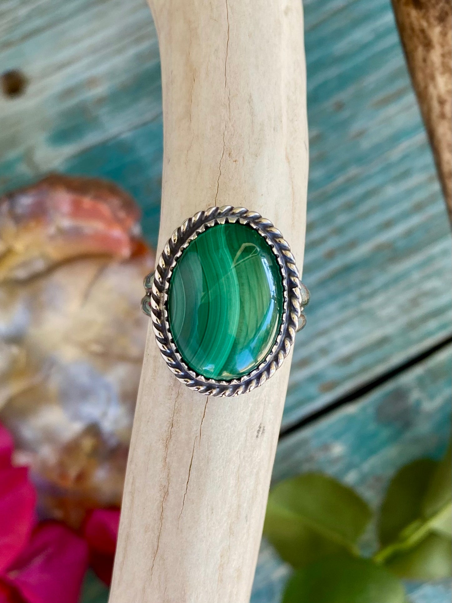 Malachite Ring