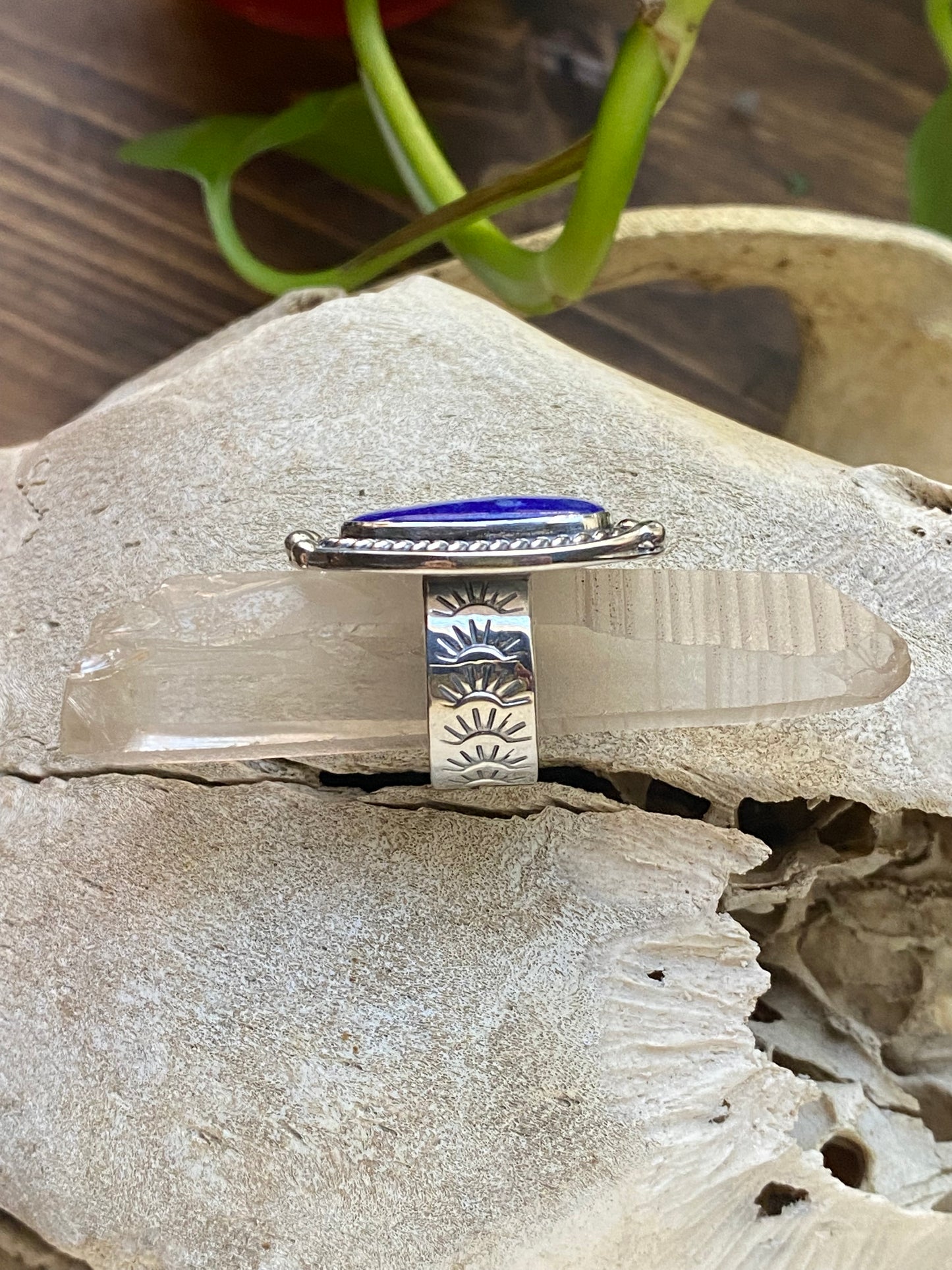 Lapis Lazuli Statement Ring