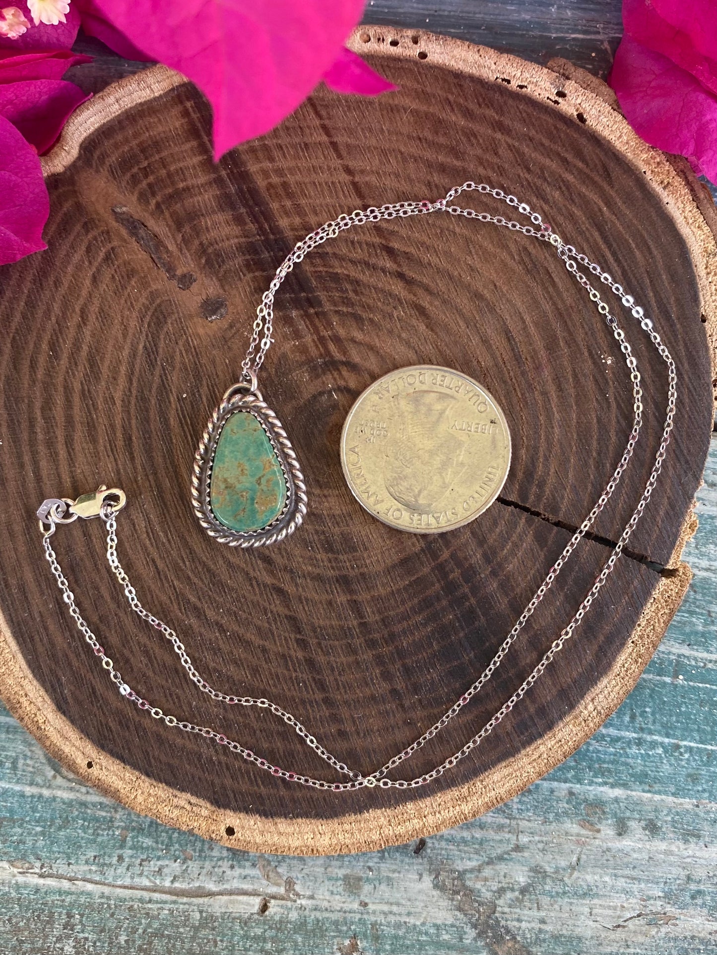 Green Turquoise Necklace