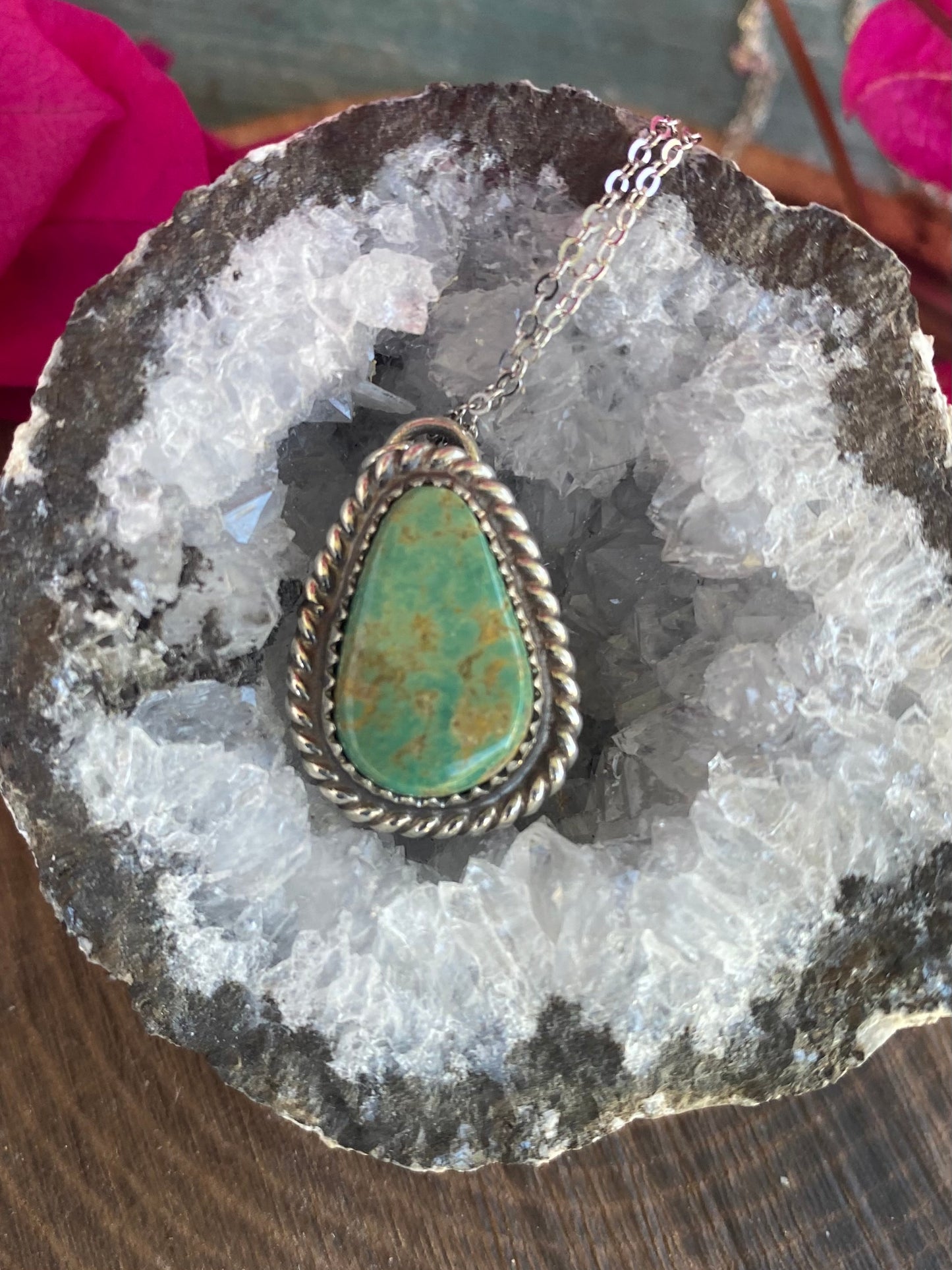 Green Turquoise Necklace