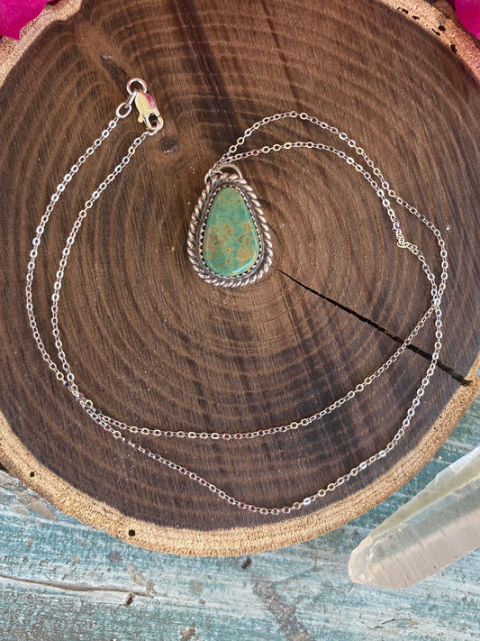 Green Turquoise Necklace