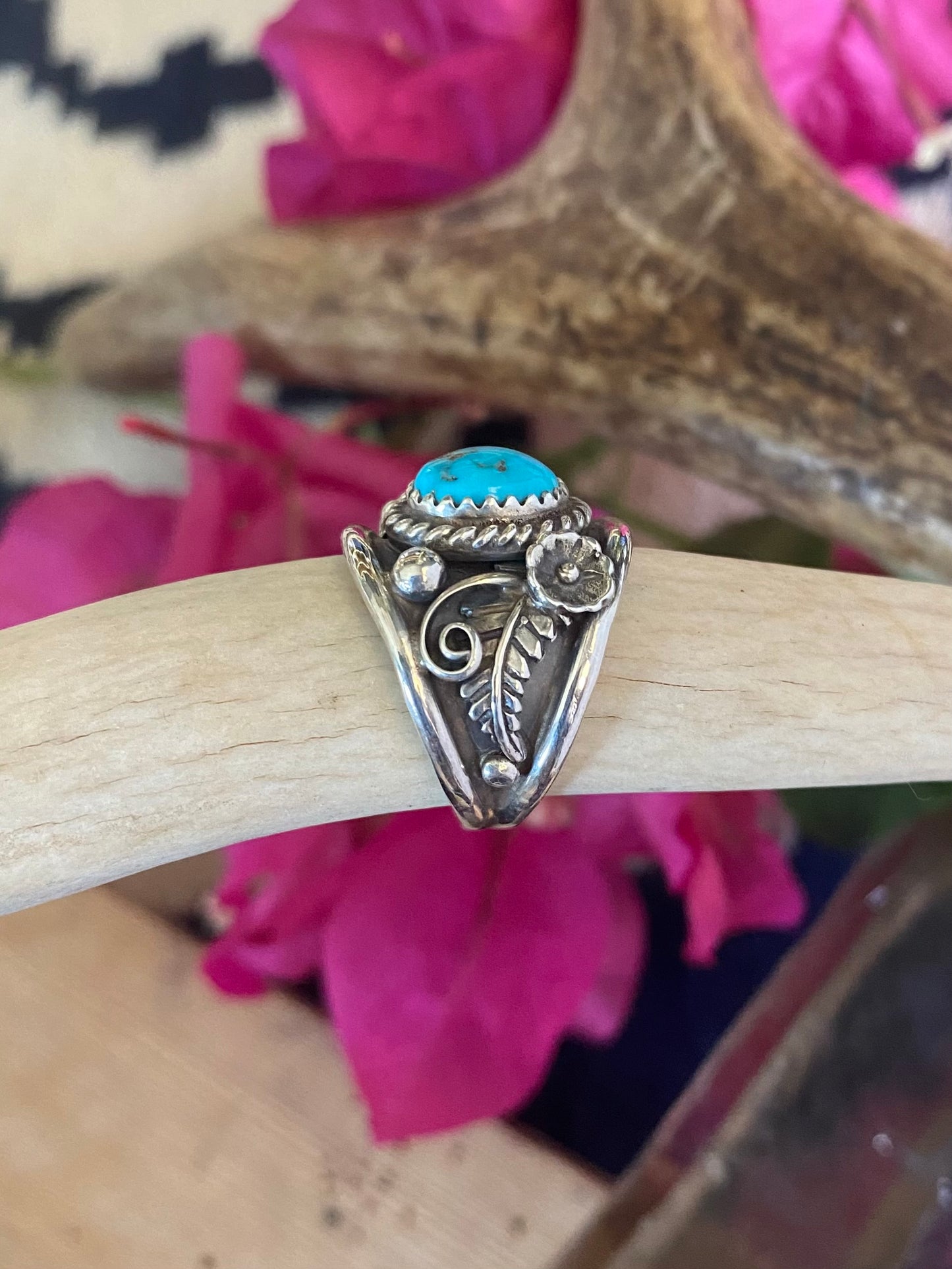 Southwest Turquoise Statement Ring