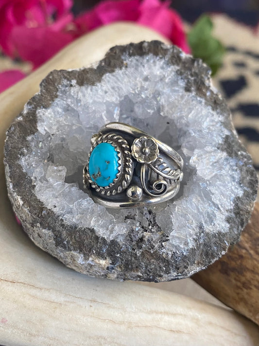 Southwest Turquoise Statement Ring