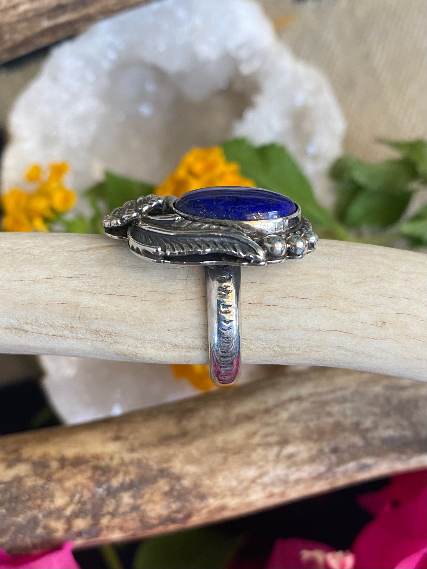 Lapis Lazuli Statement Ring