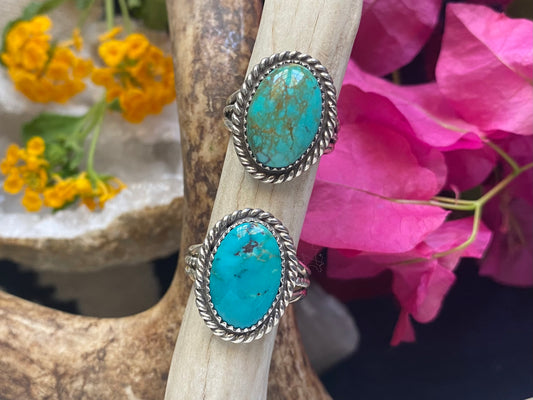 Silver and Turquoise Ring