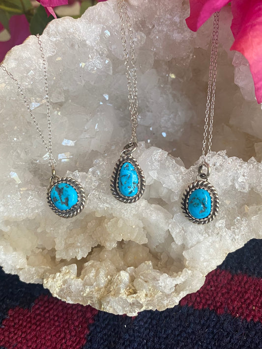 Turquoise Nugget Necklace