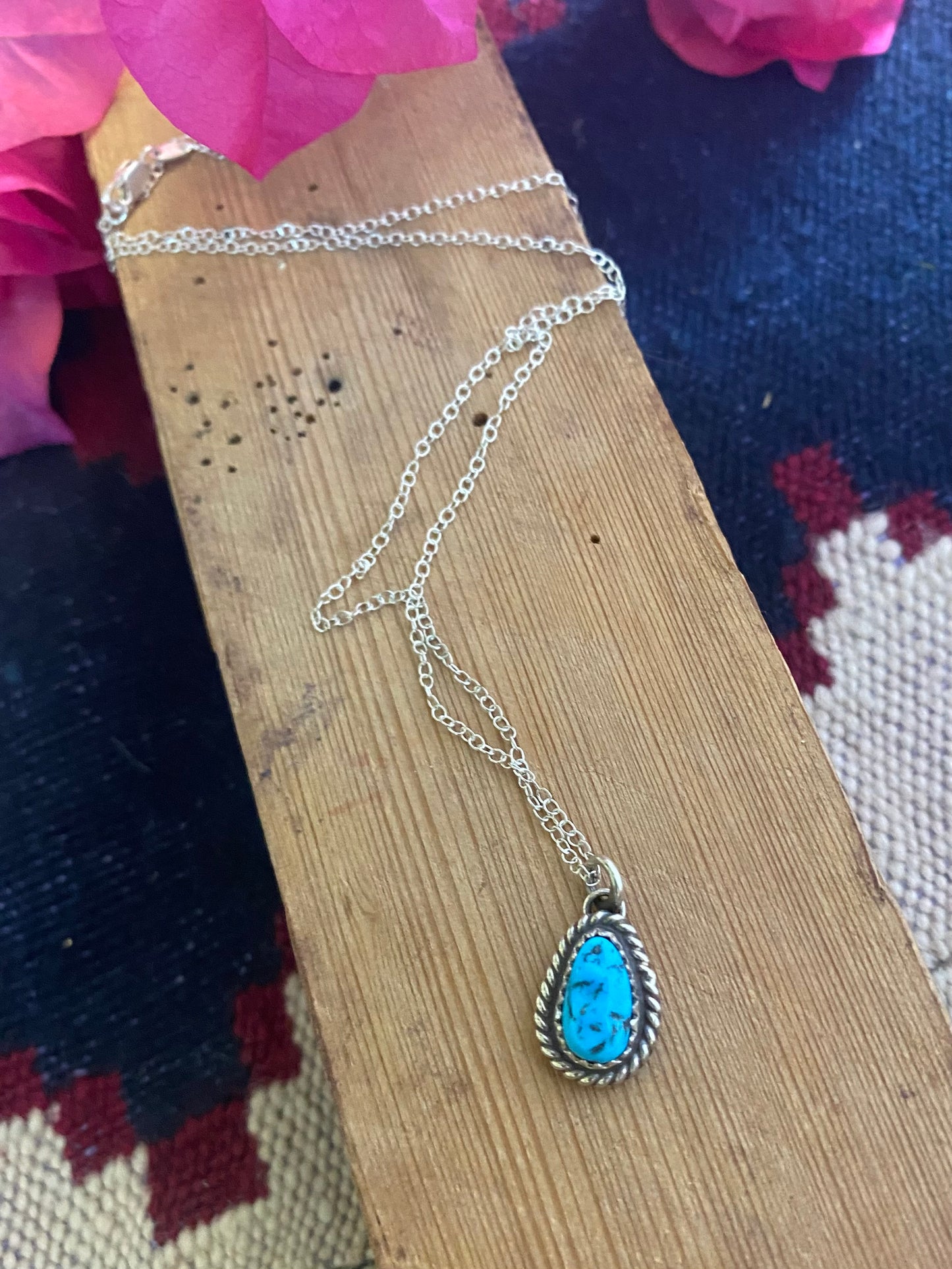 Turquoise Nugget Necklace