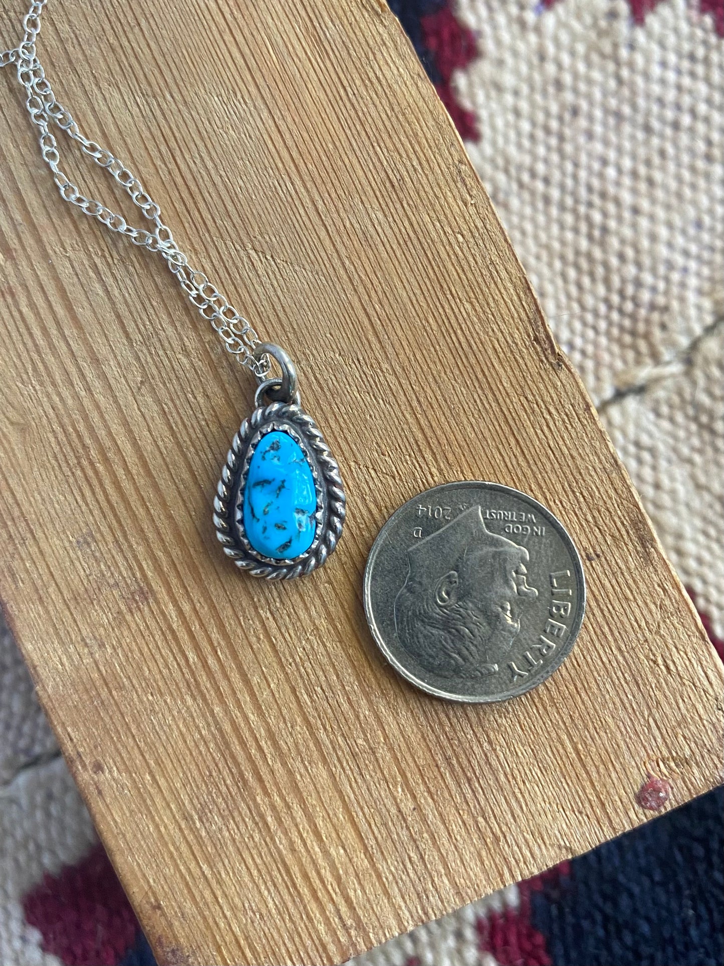 Turquoise Nugget Necklace