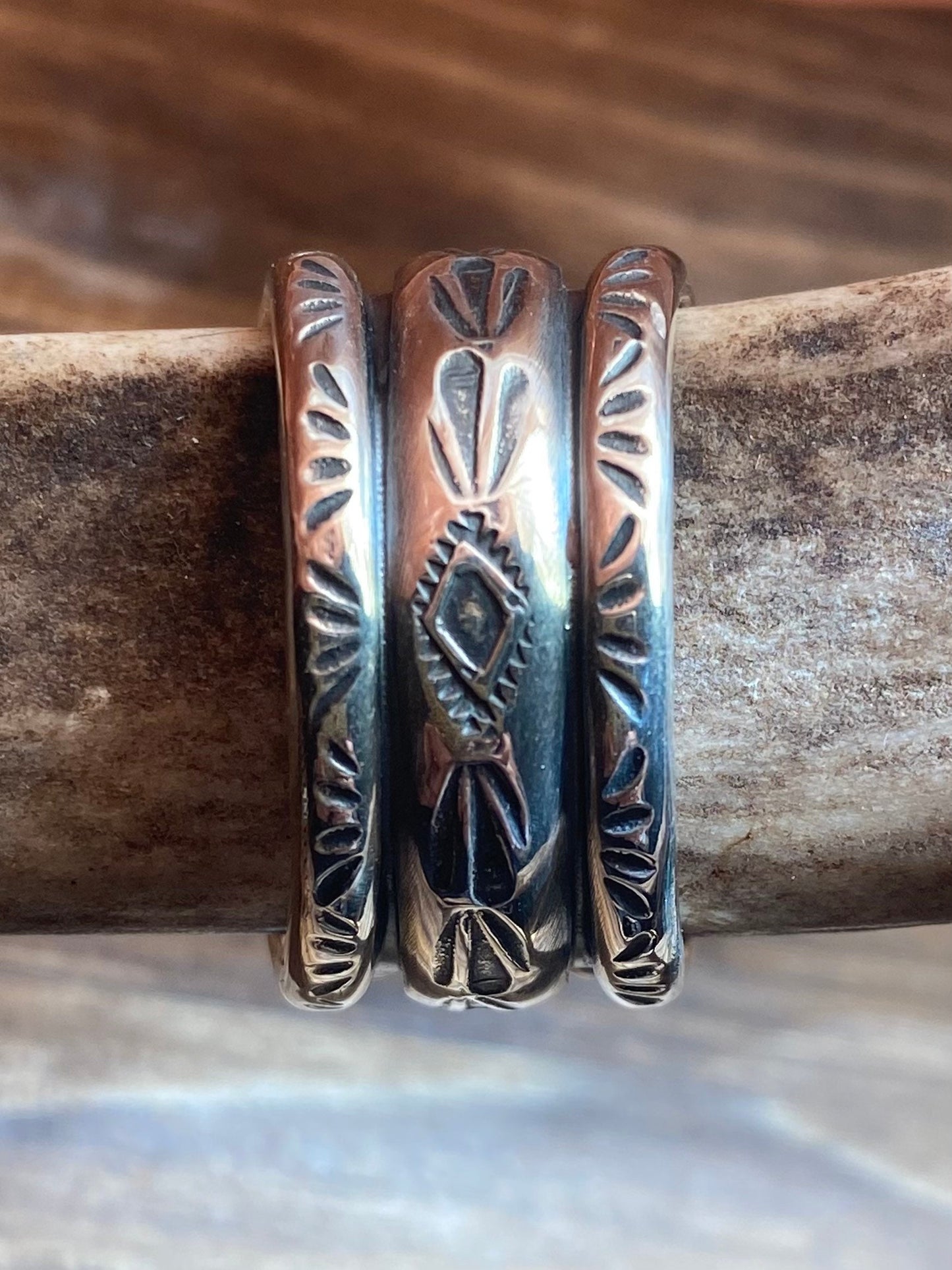 Heavyweight Men’s Silver and Turquoise Ring