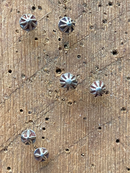 Stamped Stud Earring Set