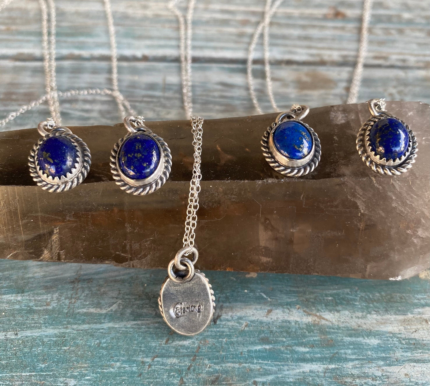 Simple Lapis Necklace