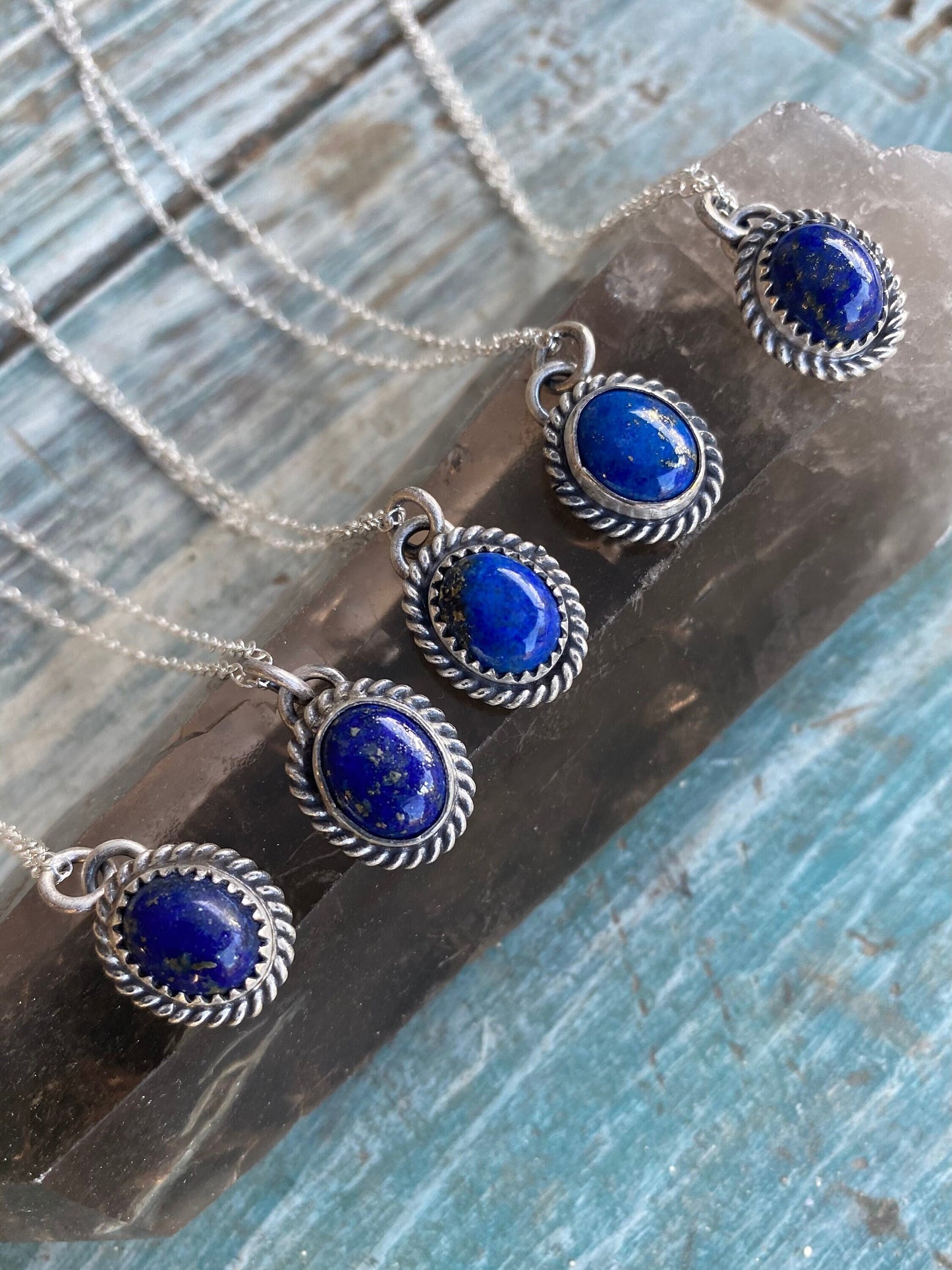 Simple Lapis Necklace